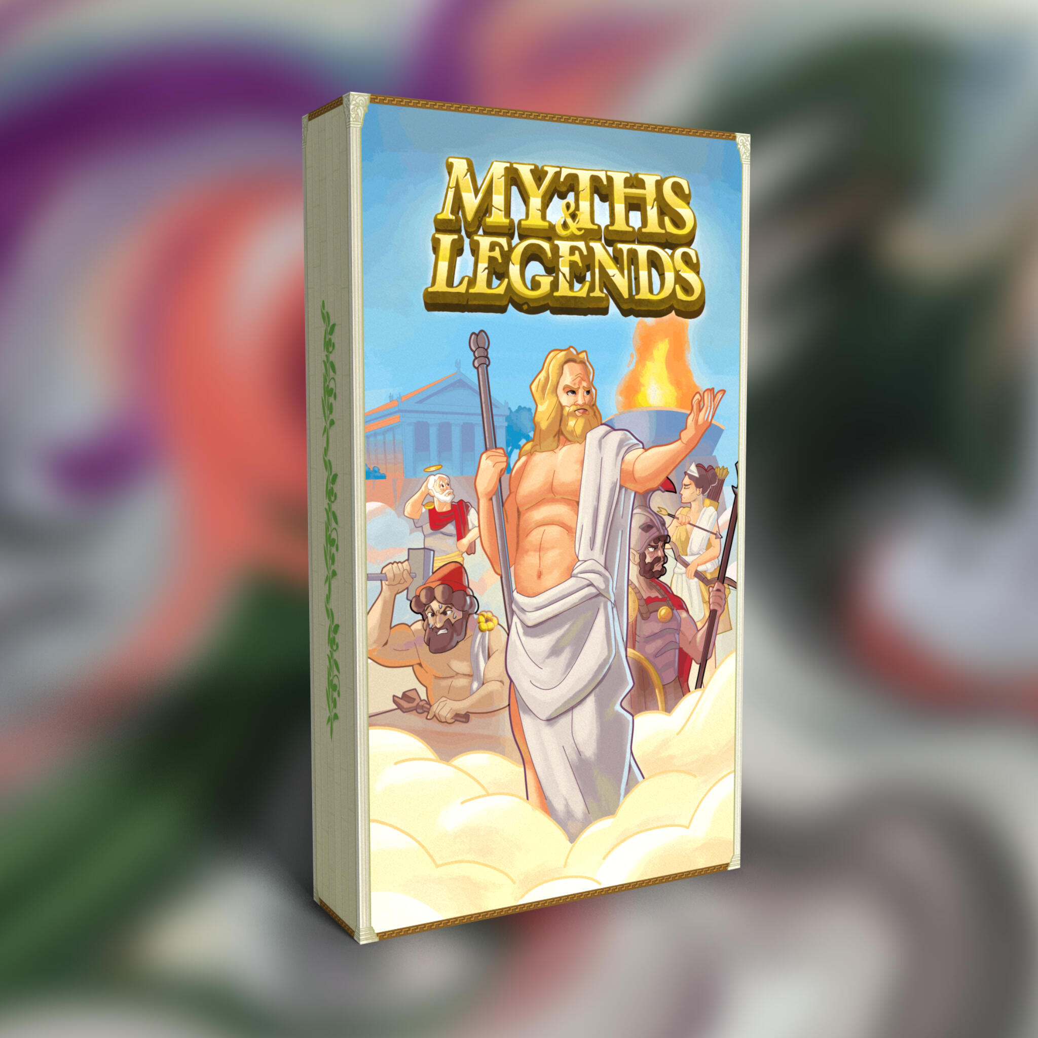 Myths and Legends character pack box