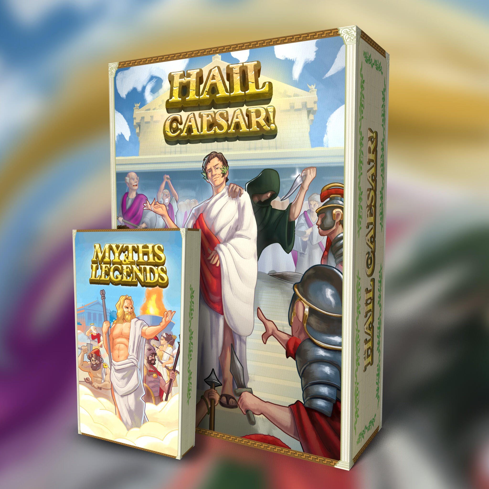 Character pack and Expansion boxes together